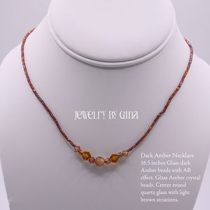 Dark Amber Necklace